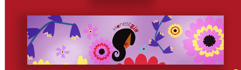 Honestgin branding banner
